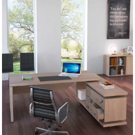 Mesa Executiva para Escritório Executive Desk 744158 - Linha M - office 44mm
