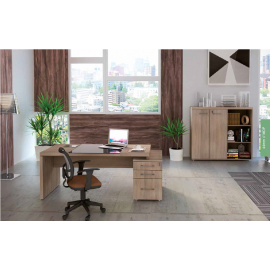 Mesa Executiva para Escritório Executive Desk 744166  - Linha M - office 44mm