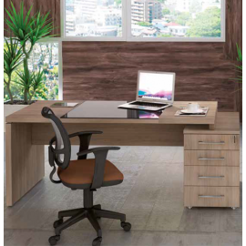 Mesa Executiva para Escritório Executive Desk 744168 - Linha M - office 44mm